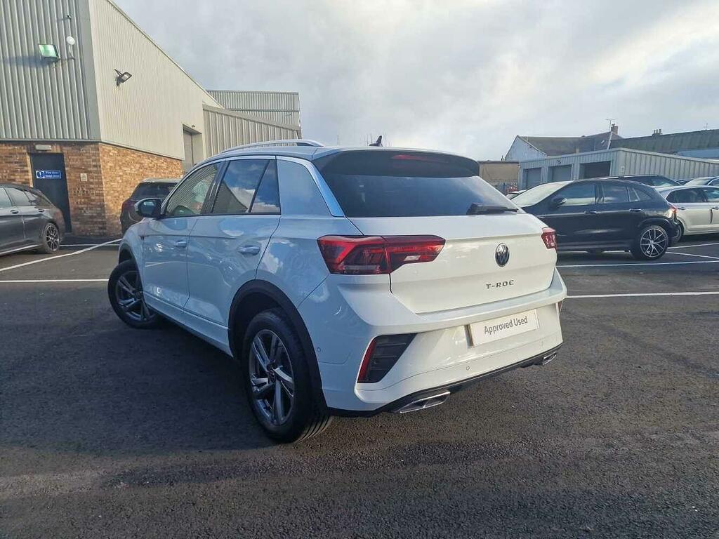 Volkswagen T-Roc 1.5 Tsi R-line GJ25TAU White #3
