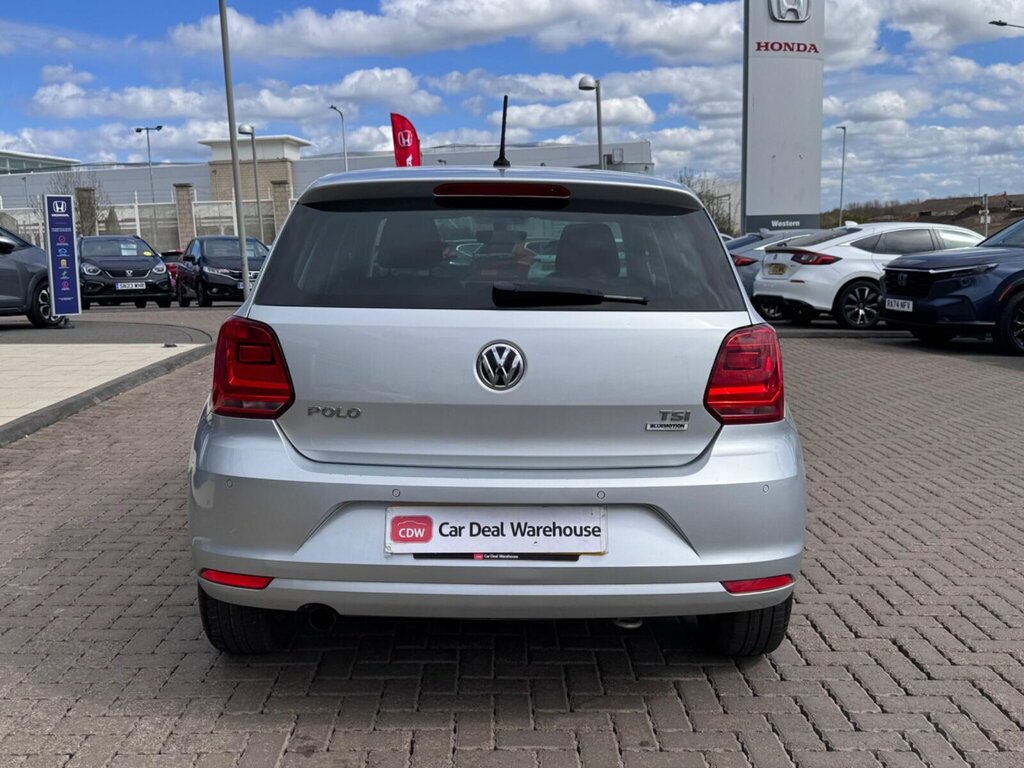 Volkswagen Polo 1.2 Tsi Bluemotion Tech Match Edition Euro 6 Ss YM17VST Silver #6