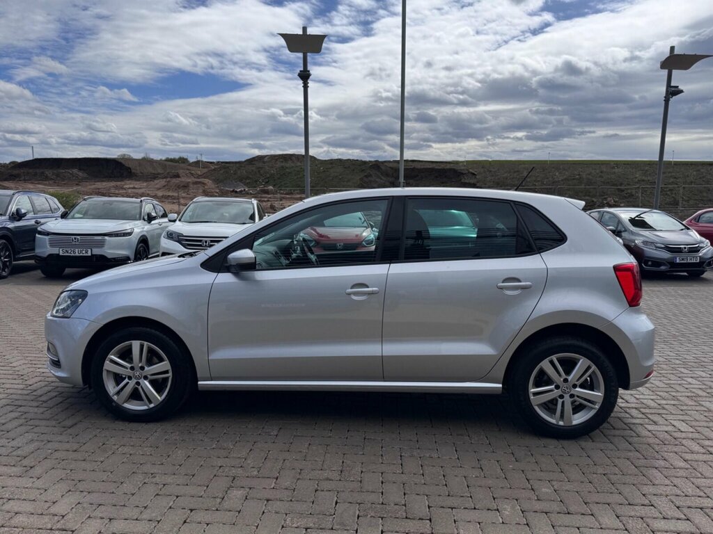 Volkswagen Polo 1.2 Tsi Bluemotion Tech Match Edition Euro 6 Ss YM17VST Silver #5