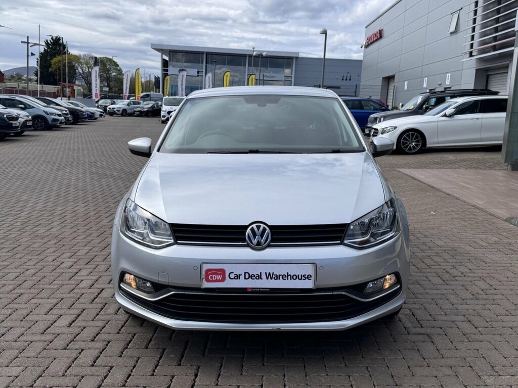 Volkswagen Polo 1.2 Tsi Bluemotion Tech Match Edition Euro 6 Ss YM17VST Silver #2