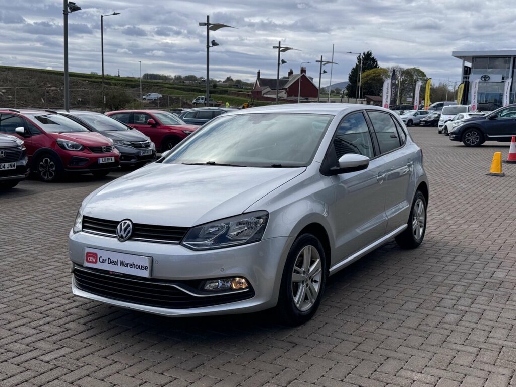 Volkswagen Polo 1.2 Tsi Bluemotion Tech Match Edition Euro 6 Ss YM17VST Silver #3
