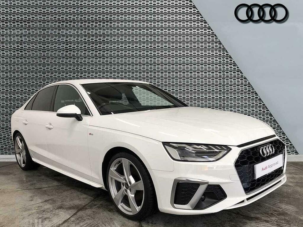 Audi A4 S Line 35 Tfsi 150 Ps S Tronic White