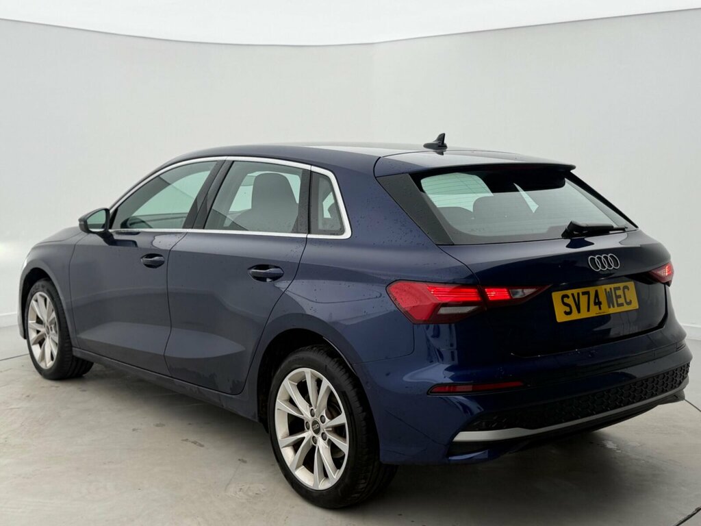 Audi A3 1.5 Tfsi 30 Sport Sportback Euro 6 Ss SV74WEC Blue #2