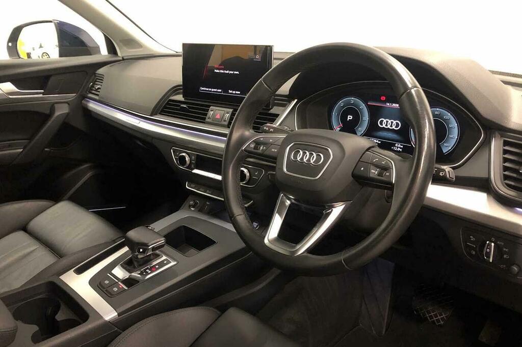 Audi Q5 Sport 40 Tdi Quattro 204 Ps S Tronic DA72VLF Blue #6
