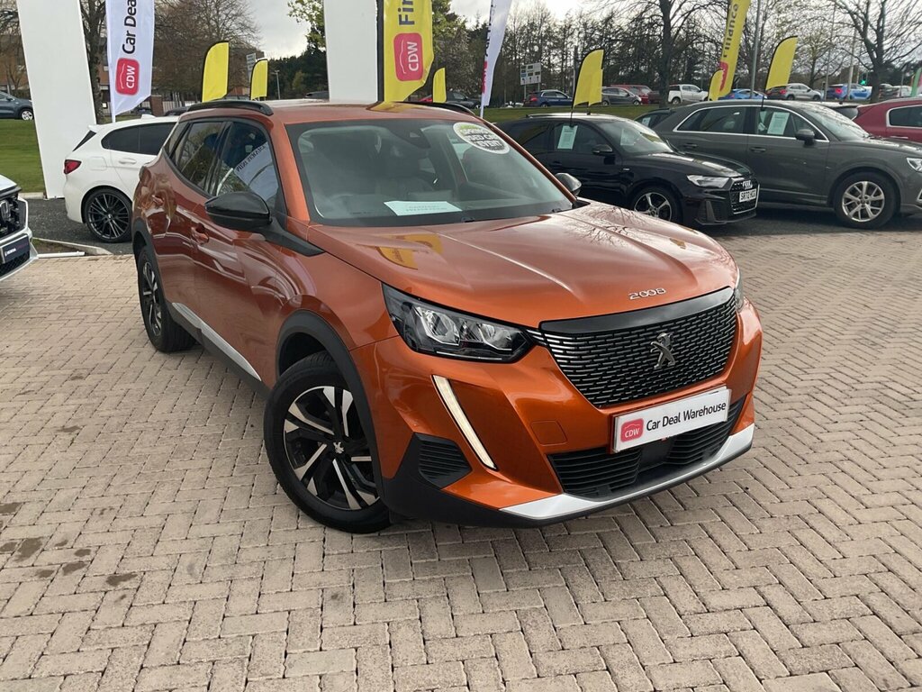Peugeot 2008 1.2 Puretech Allure Premium Euro 6 Ss Orange