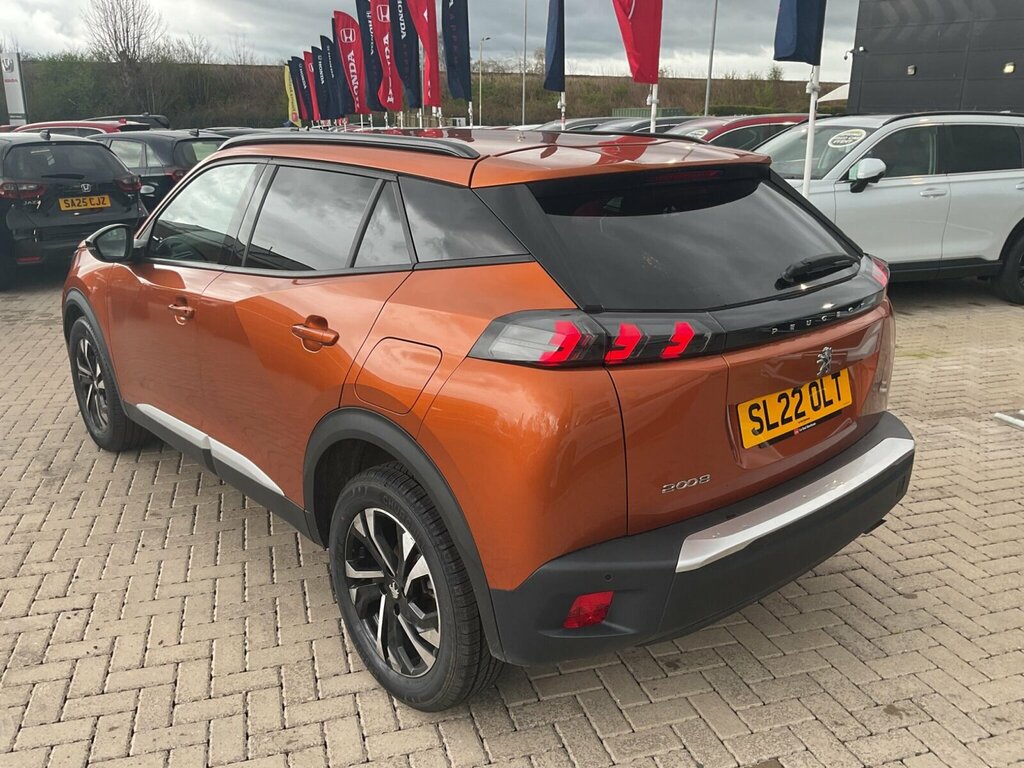 Peugeot 2008 1.2 Puretech Allure Premium Euro 6 Ss SL22OLT Orange #4