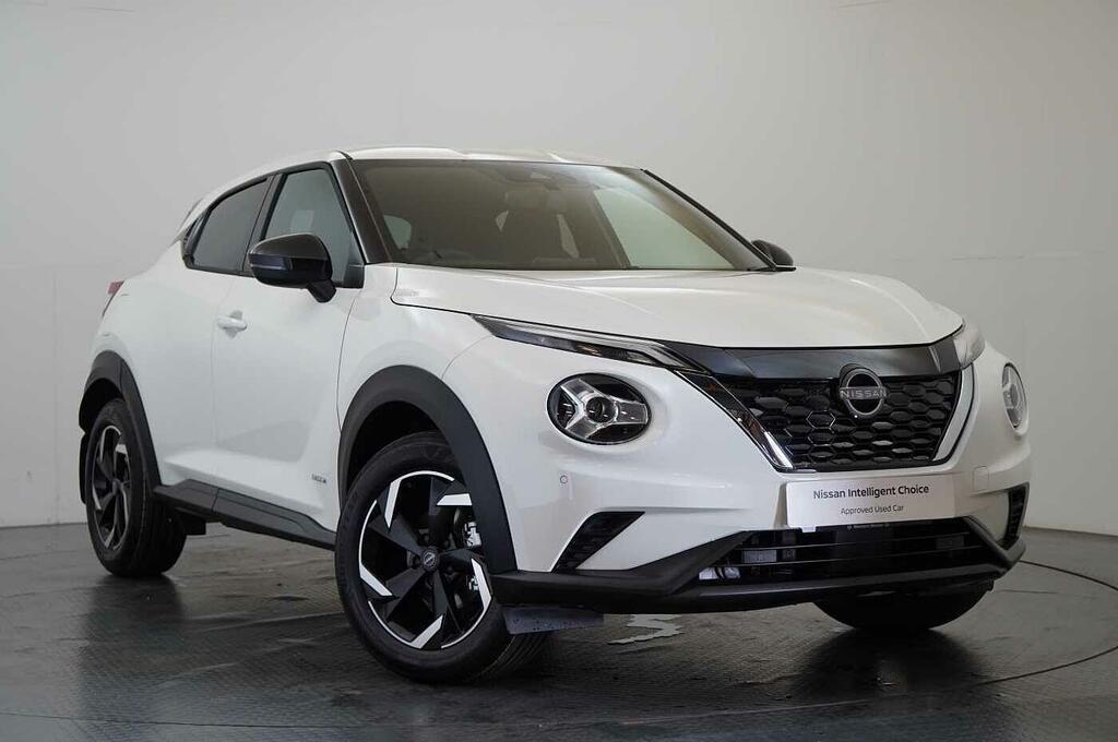 Nissan Juke 1.6 143 Hev Hybrid N-connecta With Sat Nav An White