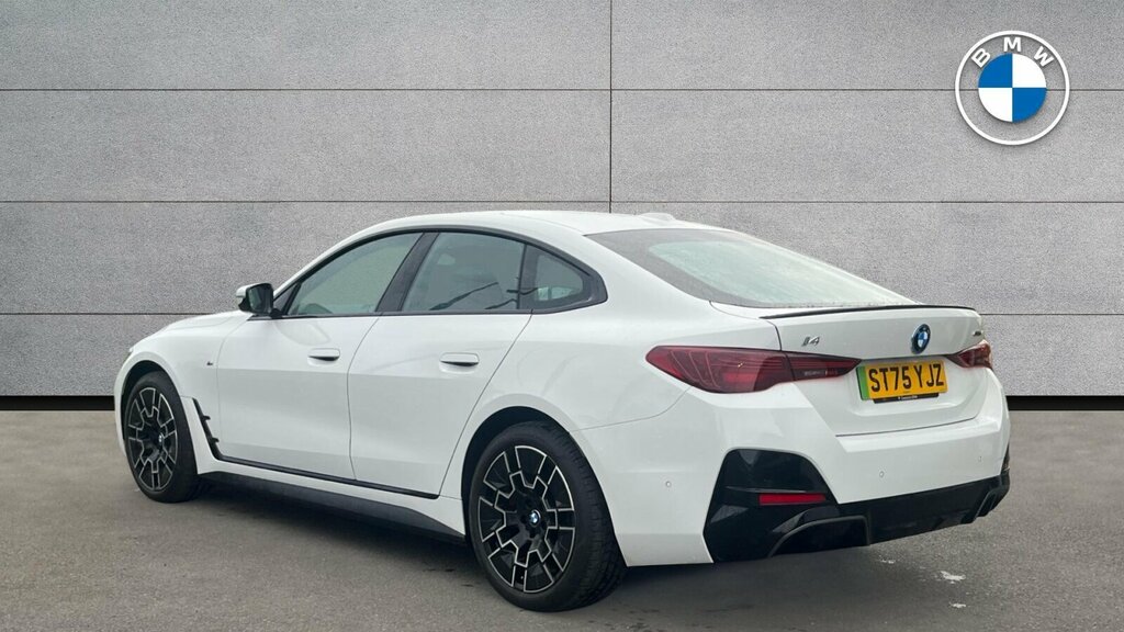 BMW i4 I4 Edrive40 M Sport ST75YJZ White #2