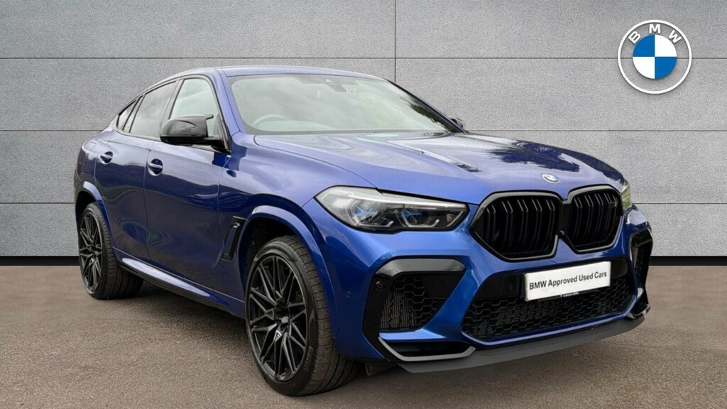 BMW X6 M X6 M Competition Blue