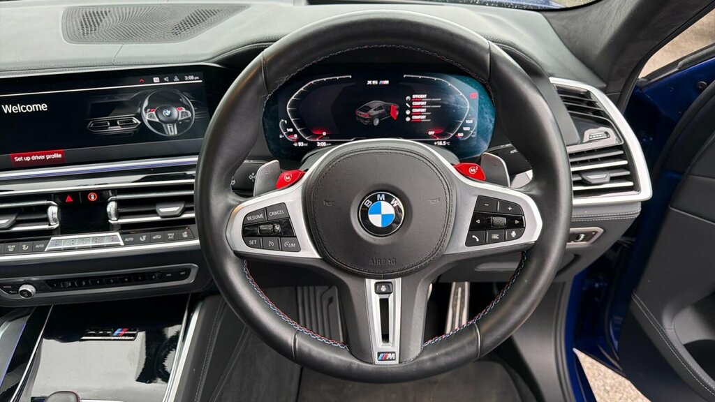 BMW X6 M X6 M Competition Blue #5