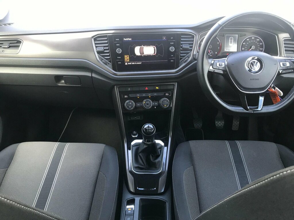 Volkswagen T-Roc 1.0 Tsi Se Euro 6 Ss SL19VUF Silver #2