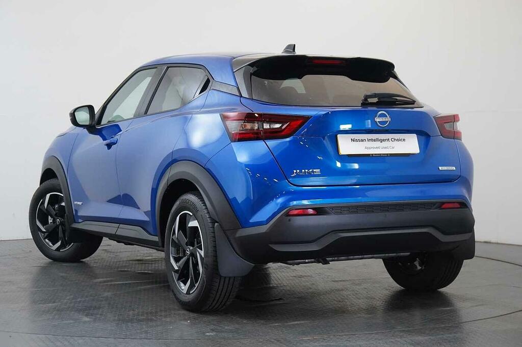 Nissan Juke 1.6 143 Hev Hybrid N-connecta With Sat Nav An SJ23UON Blue #3
