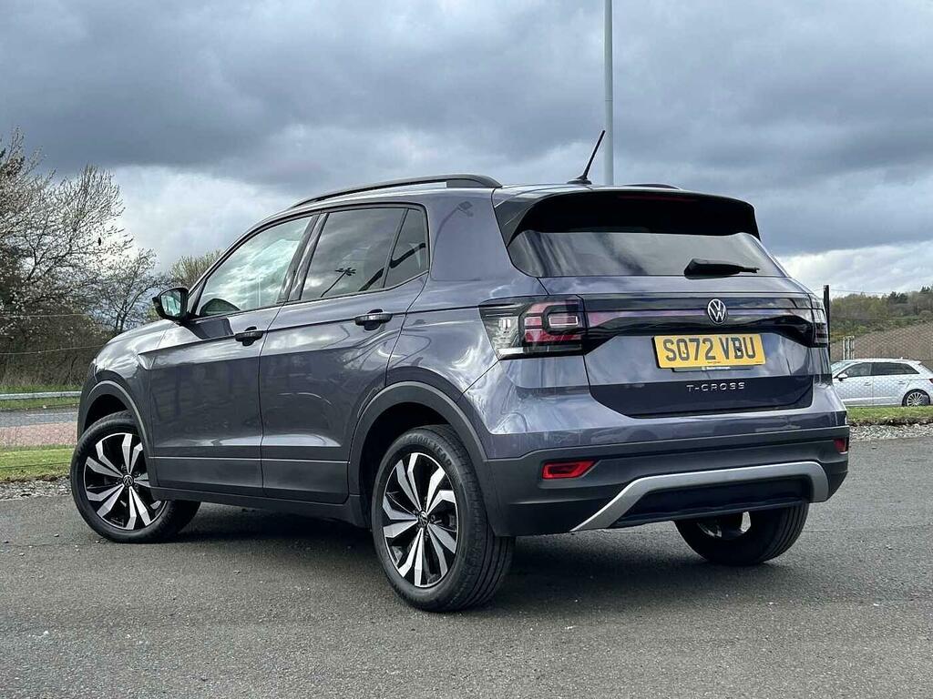 Volkswagen T-Cross 1.0 Tsi 110 Black Edition Dsg SO72VBU Grey #3