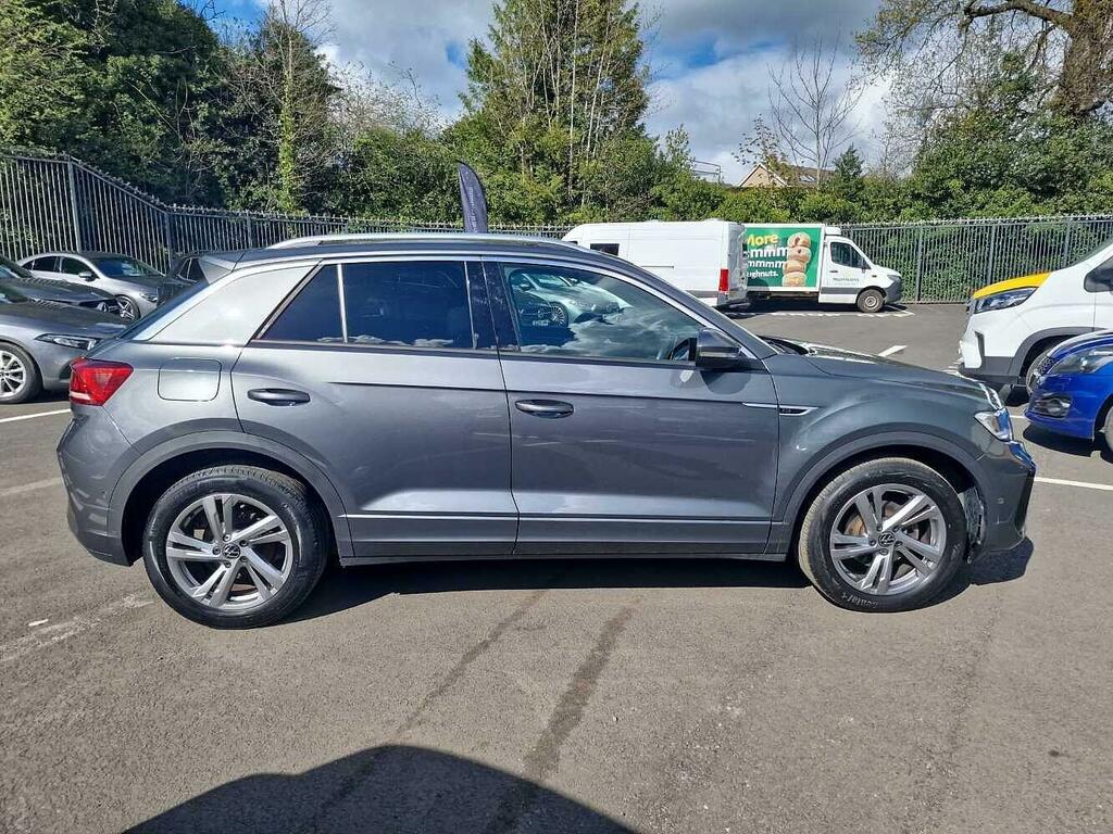 Volkswagen T-Roc 1.5 Tsi R-line Dsg MM72CWA Grey #4