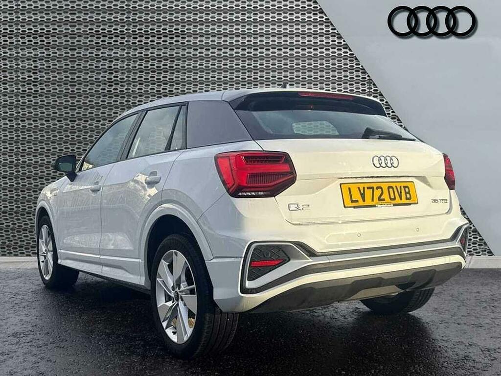 Audi Q2 S Line 35 Tfsi 150 Ps S Tronic LV72OVB White #3