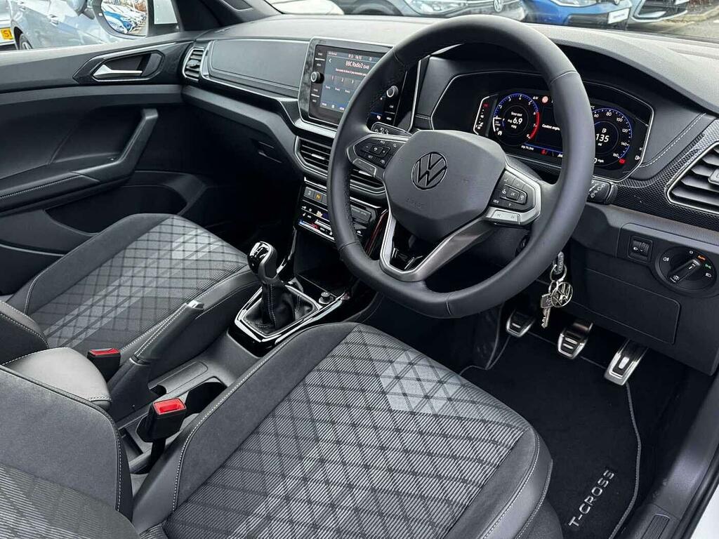 Volkswagen T-Cross 1.0 Tsi 115 R-line SM75XSU White #6