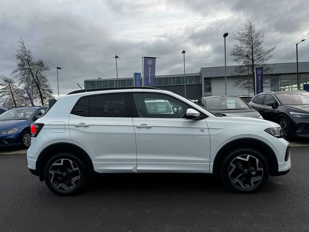 Volkswagen T-Cross 1.0 Tsi 115 R-line SM75XSU White #4