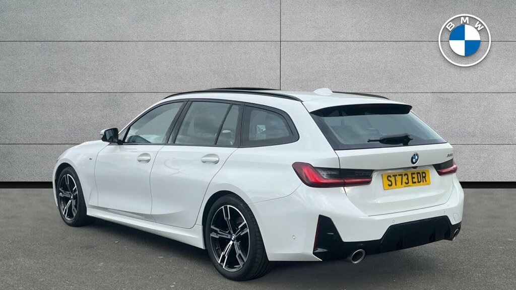 BMW 3 Series 320I M Sport Touring ST73EDR White #2
