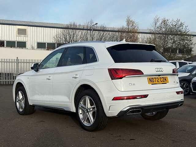 Audi Q5 S Line 50 Tfsi E Quattro 299 Ps S Tronic ND72CZK White #3