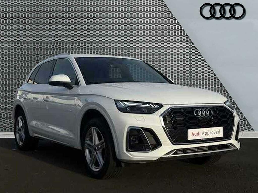Audi Q5 S Line 50 Tfsi E Quattro 299 Ps S Tronic White