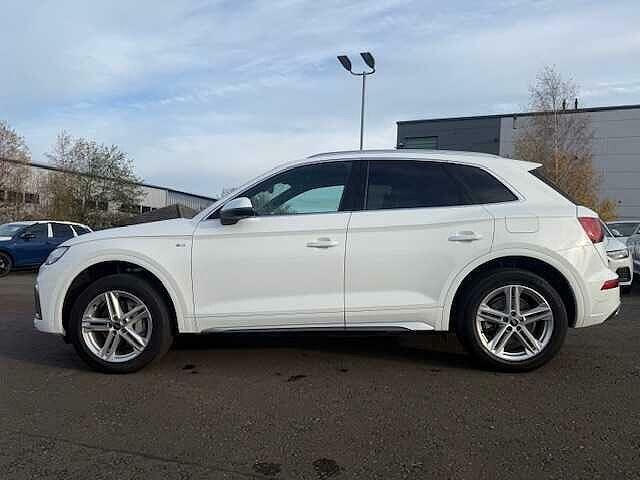 Audi Q5 S Line 50 Tfsi E Quattro 299 Ps S Tronic ND72CZK White #4