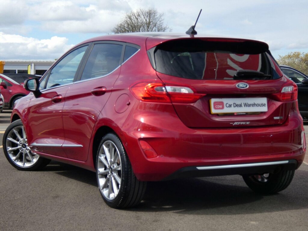 Ford Fiesta 1.0T Ecoboost Mhev Vignale Edition Euro 6 Ss EJ20XPP Red #3