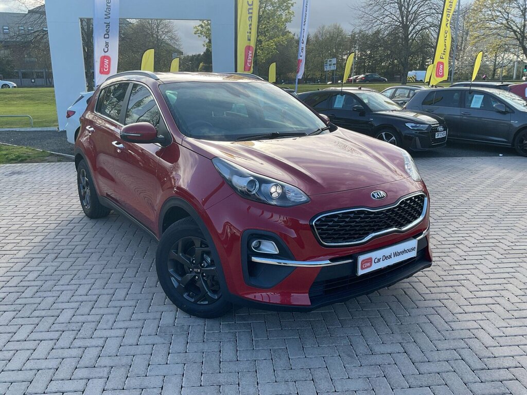 Kia Sportage 1.6 Crdi Mhev 2 Euro 6 Ss Red