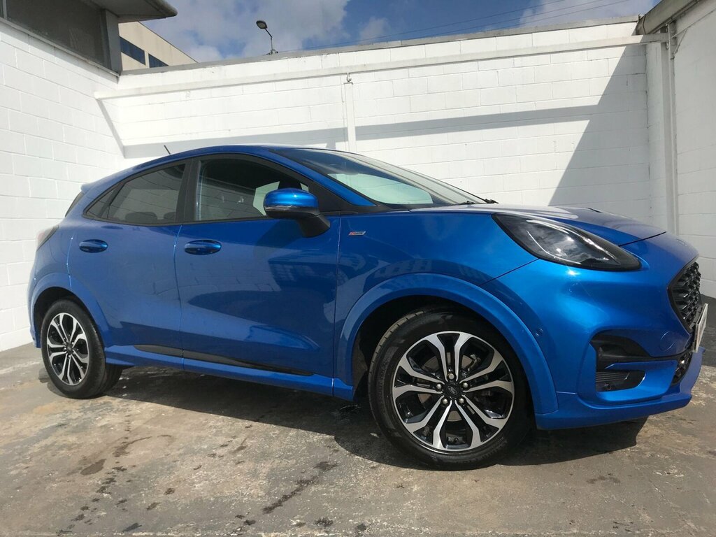 Ford Puma 1.0T Ecoboost Mhev St-line Euro 6 Ss Blue