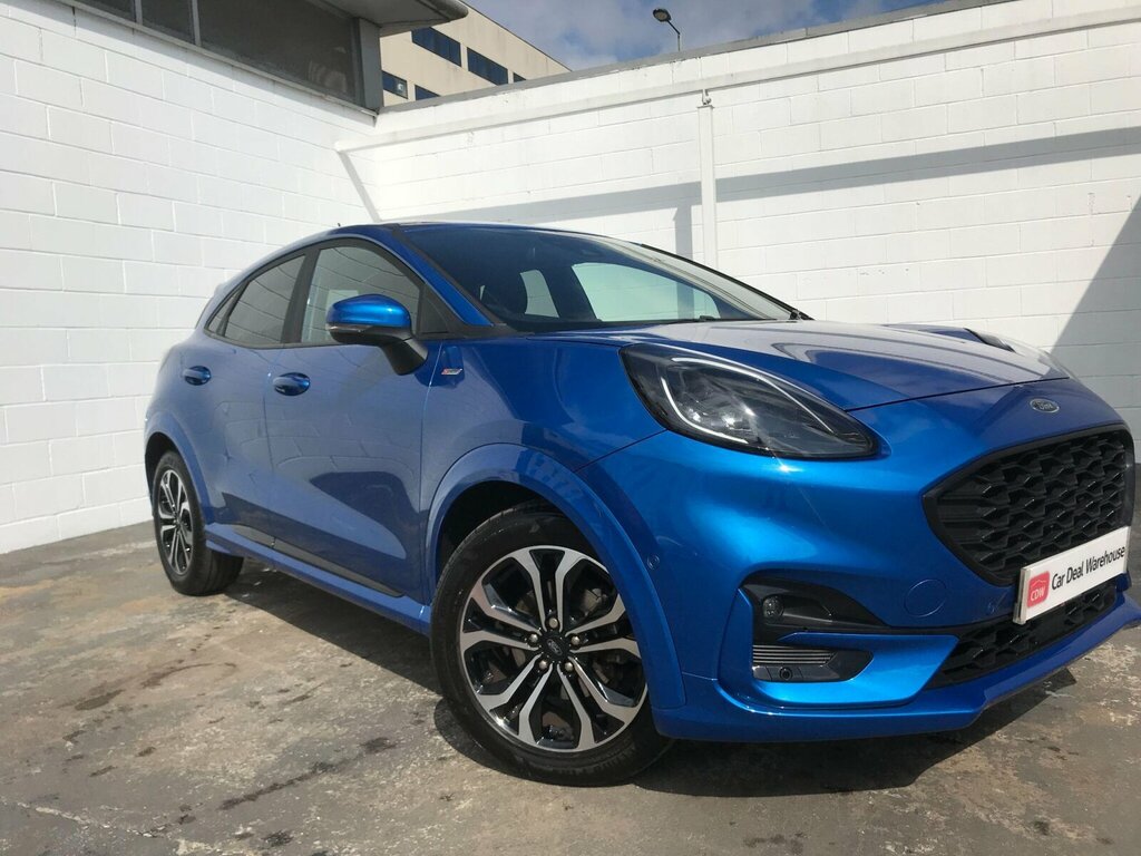Ford Puma 1.0T Ecoboost Mhev St-line Euro 6 Ss WA23MLV Blue #6