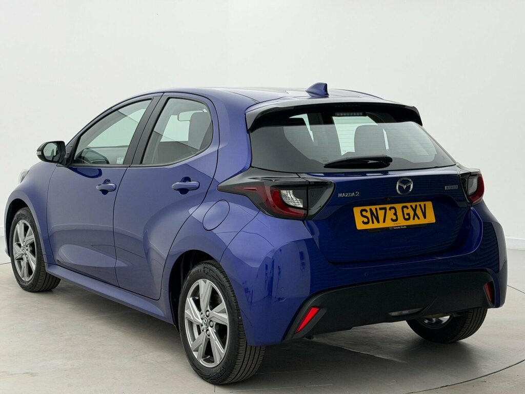 Mazda 2 1.5H Exclusive-line Cvt Euro 6 Ss SN73GXV Blue #4