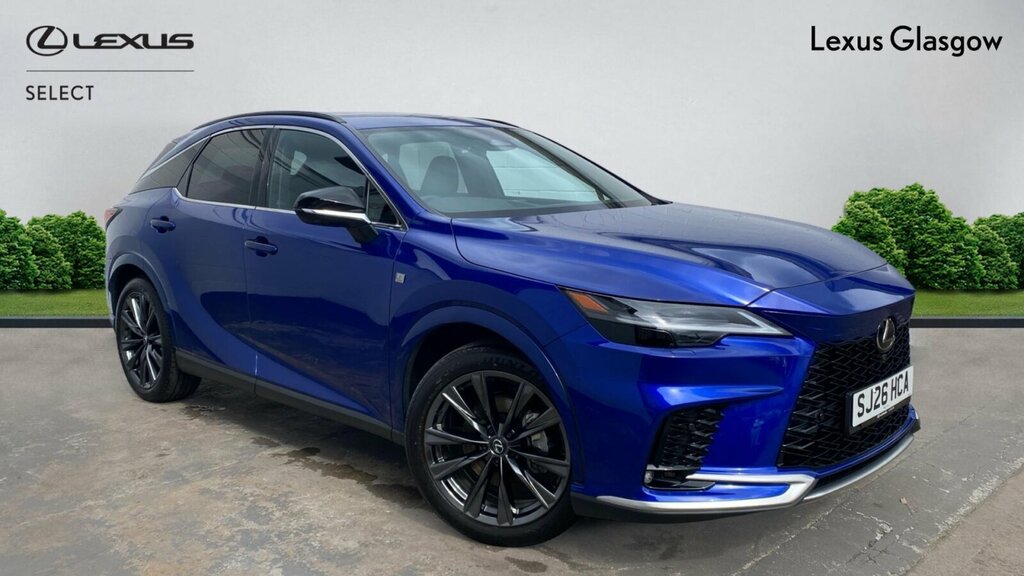 Lexus RX 2.5 350H F Sport Design Suv Hybrid E-cv Blue