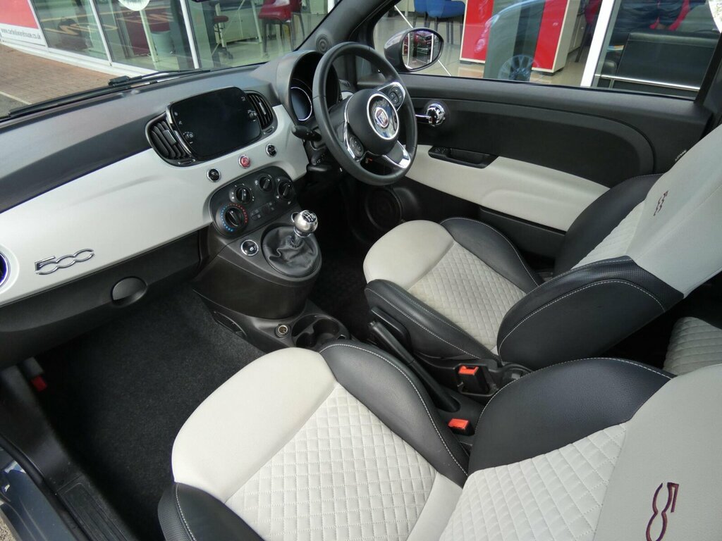 Fiat 500 1.2 Star Euro 6 Ss PF69UYS Grey #2