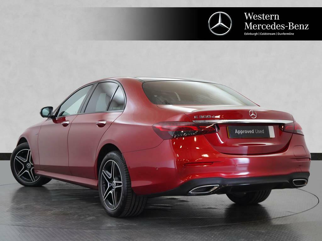 Mercedes-Benz E Class E 300 De Amg Line Night Edition Premium Plus YN71UMM Red #2