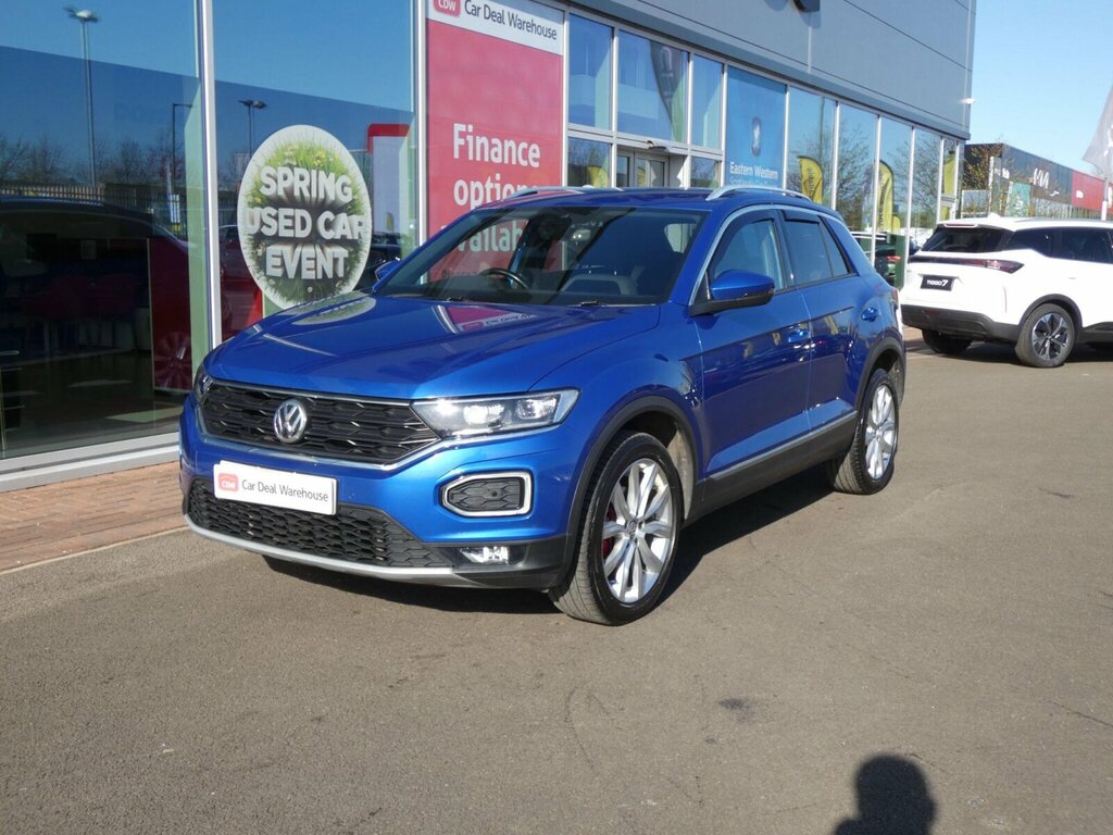 Volkswagen T-Roc 2.0 Tdi Sel Dsg Euro 6 Ss KP19VKW Blue #3