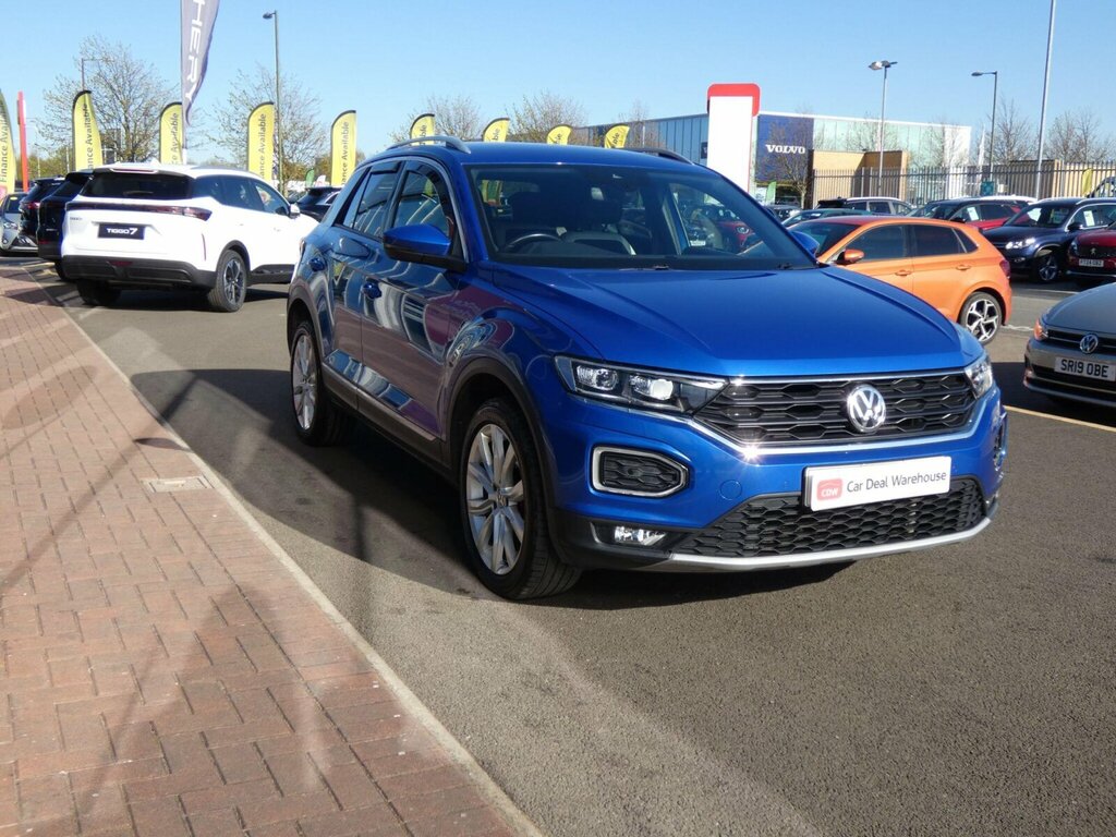 Volkswagen T-Roc 2.0 Tdi Sel Dsg Euro 6 Ss KP19VKW Blue #4