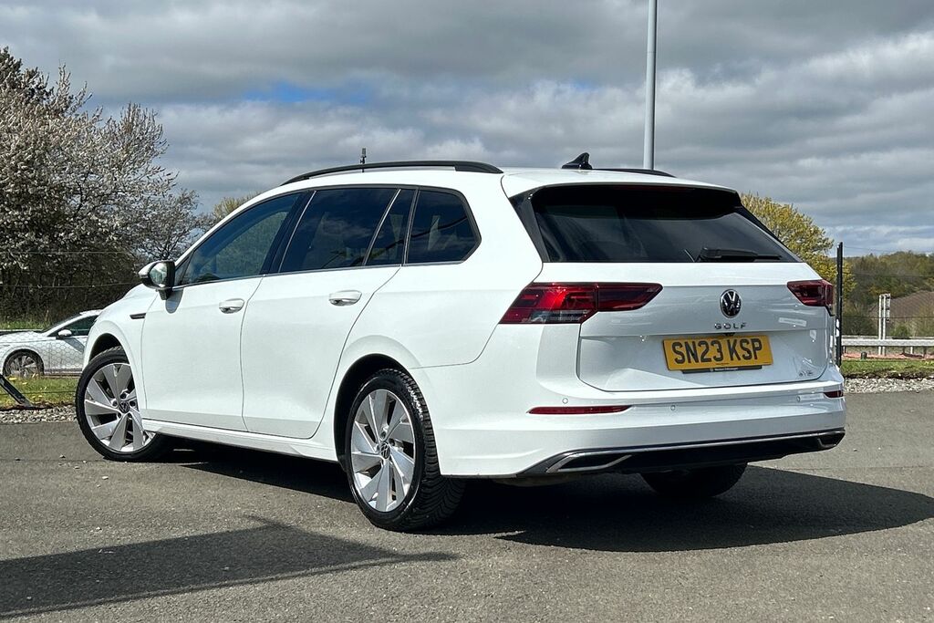 Volkswagen Golf 1.5 Etsi 150 Style Dsg SN23KSP White #5