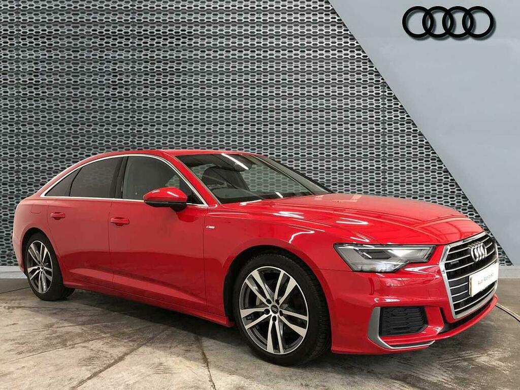 Audi A6 S Line 40 Tdi Quattro 204 Ps S Tronic Red