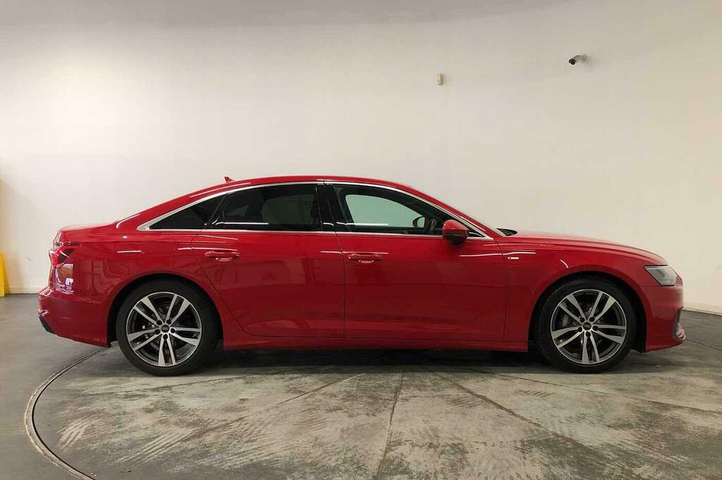 Audi A6 S Line 40 Tdi Quattro 204 Ps S Tronic Red #4