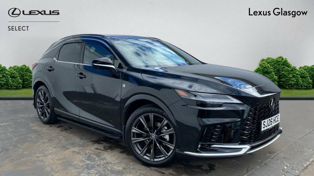 Lexus RX 2.5 450H 18.1Kwh F Sport Design Suv Pl Black