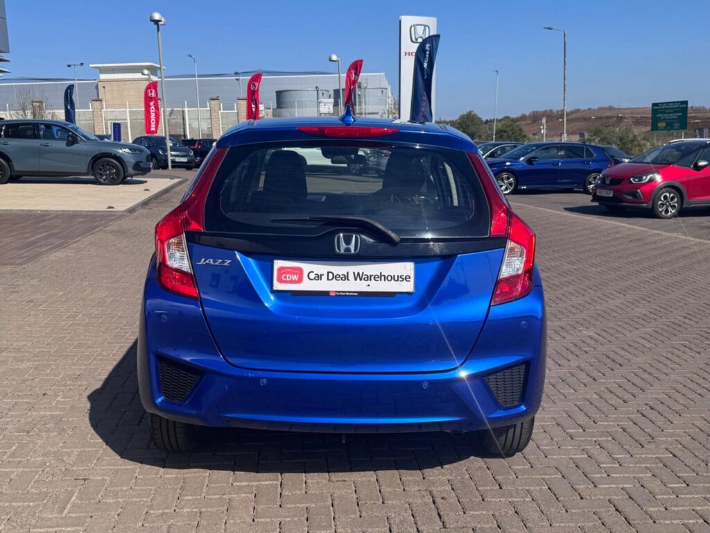 Honda Jazz 1.3 I-vtec Se Navi Euro 6 Ss SM16FMO Blue #6