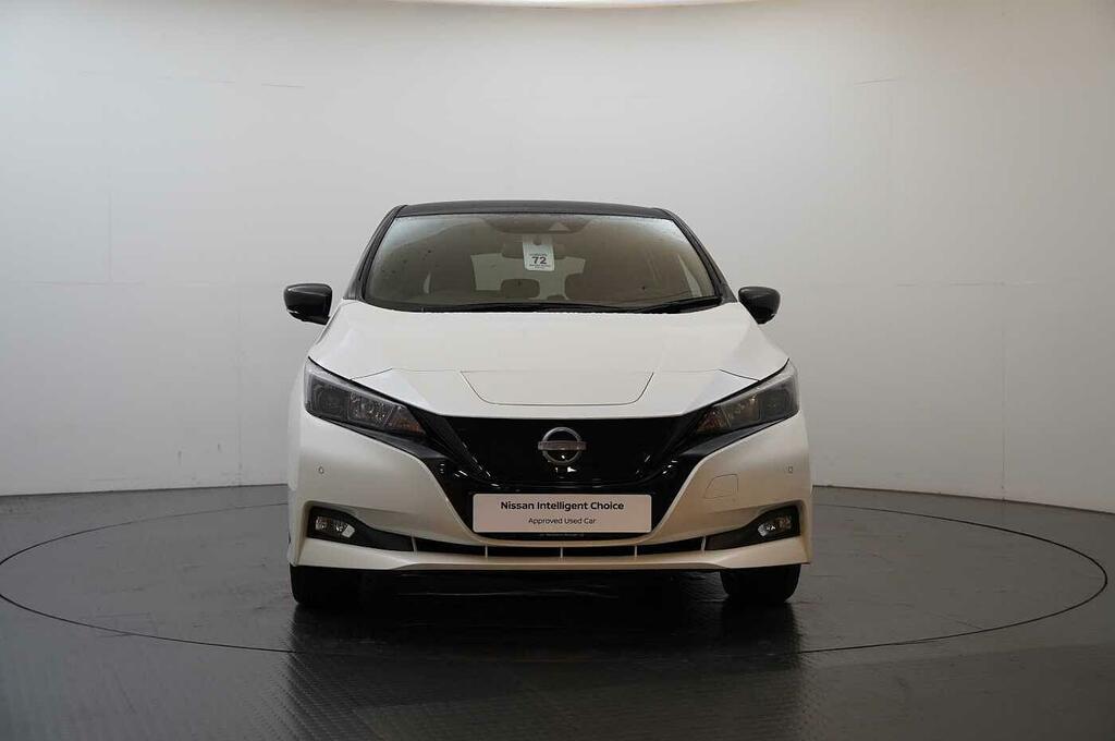 Nissan Leaf 39Kw N-connecta With Sat Nav And 360 View Cam DS72XLR White #4