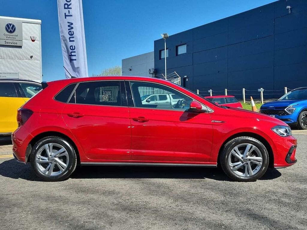 Volkswagen Polo R-line 1.0 Tsi 95Ps 5-Speed SR73KDV Red #4