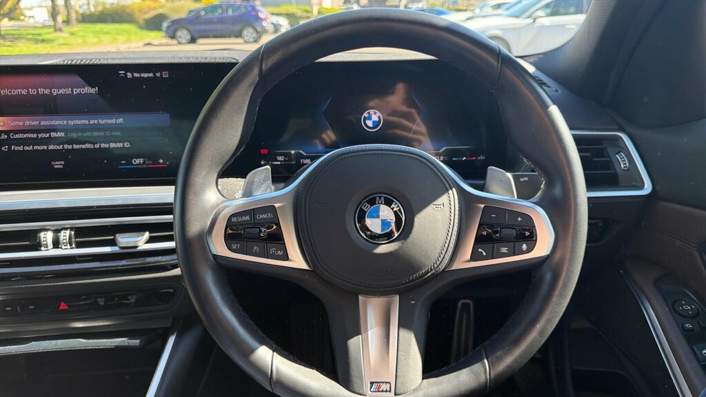 BMW 3 Series 320I M Sport Saloon SN23GHZ White #5