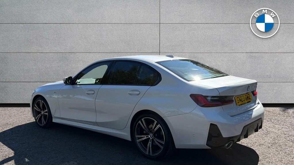 BMW 3 Series 320I M Sport Saloon SN23GHZ White #2