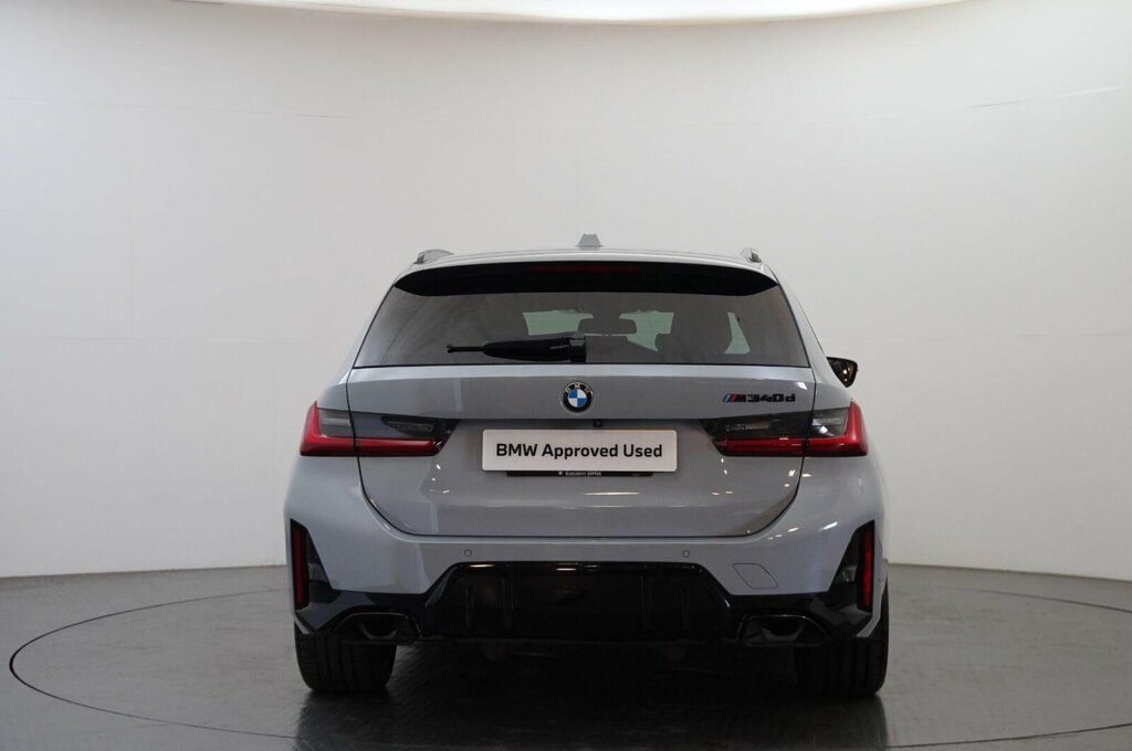 BMW 3 Series M340d Xdrive Touring SY23BPX Grey #5