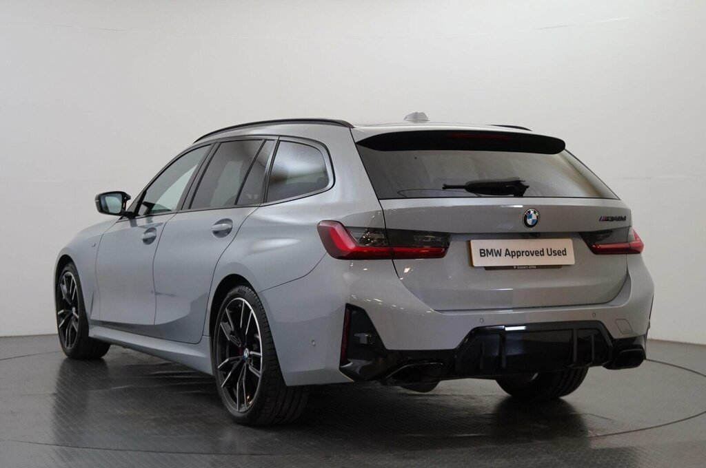 BMW 3 Series M340d Xdrive Touring SY23BPX Grey #3