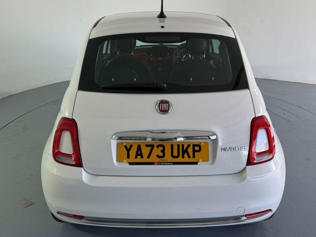 Fiat 500 1.0 Mhev Red Euro 6 Ss YA73UKP White #5