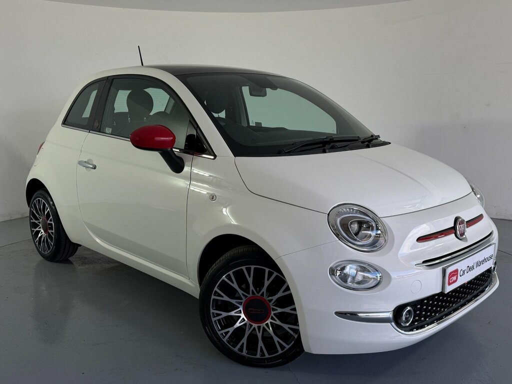 Fiat 500 1.0 Mhev Red Euro 6 Ss White