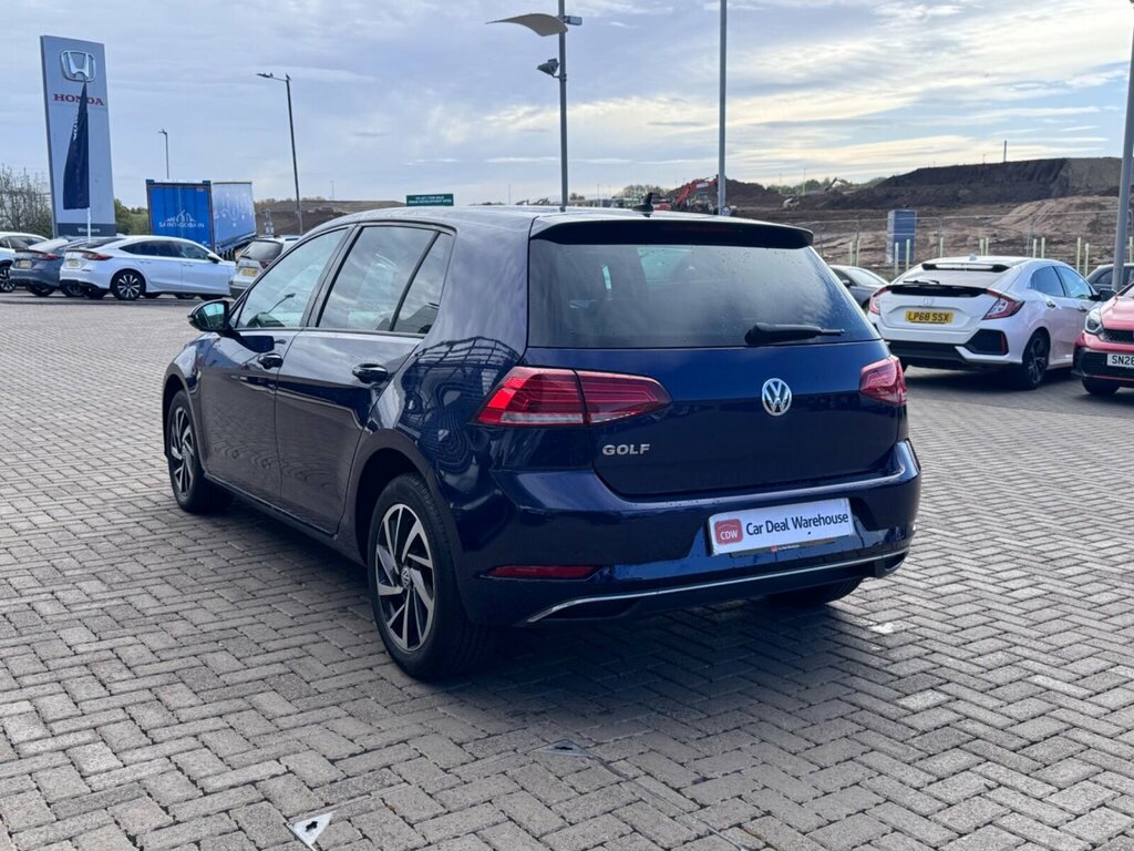 Volkswagen Golf 1.0 Tsi Match Dsg Euro 6 Ss Blue #4