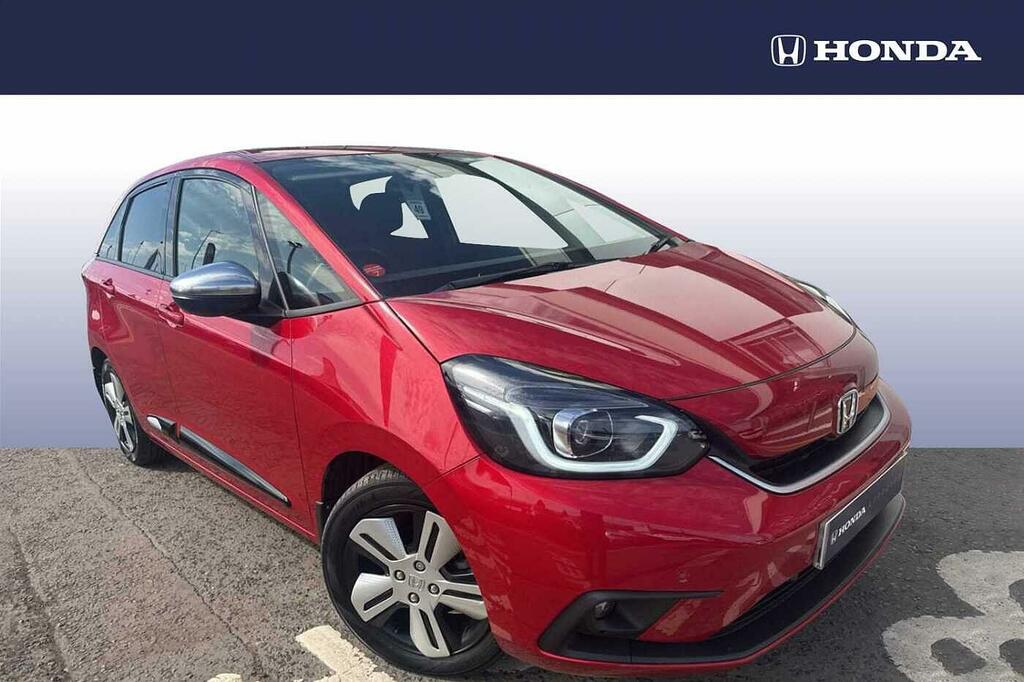 Honda Jazz 1.5 I-mmd Hybrid Ex Ecvt Red